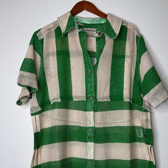 Free People We The Free Del Mar Cabana Shirt Size XS - Picture 6 of 8